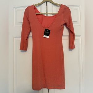 Topshop bodycon sparkle dress